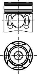 Поршень KOLBENSCHMIDT 40 595 601