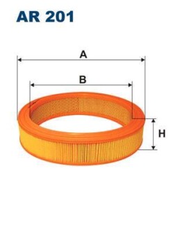 Фільтр повітря FILTRON AR 201