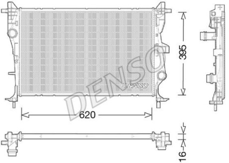 Радиатор DENSO DRM06038