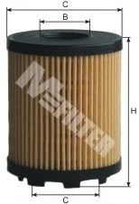 Фільтр масляний MFILTER TE 646
