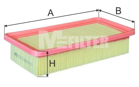 Фільтр повітряний M-FILTER MFILTER K7040