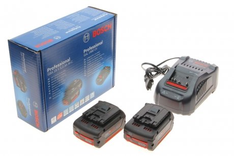 Аккумулятор Li-Ion
2 x 18 В; 5,0 Ач + 1 x GAL 1880 CV ROBERT BOSCH 1600A00B8J