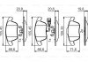 Тормозные колодки дисковые передние BOSCH 0986495464 (фото 1)