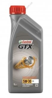 Моторное масло GTX 5W-30 C4 1л CASTROL 5W30 GTX C4 1L (фото 1)