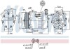 Компрессор кондиционера NISSENS 890063 (фото 1)
