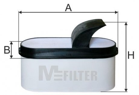 Фільтр повітряний M-FILTER MFILTER A8068