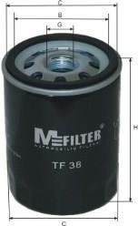 Фільтр оливний MFILTER TF38 (фото 1)