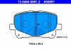 Гальмівні колодки, дискові ATE 13.0460-5891.2 (фото 1)