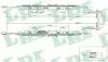 Тросик стояночного тормоза LPR C0536B (фото 1)