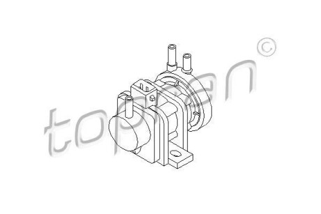 Клапан рециркуляц. отпр.газов TOPRAN 206 619