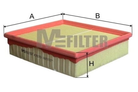 Фільтр повітряний M-FILTER MFILTER K 7070