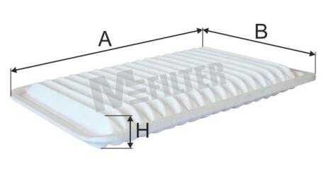 Фільтр повітряний M-FILTER MFILTER K 7043