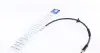 Шланг тормозной (передний) BMW X3 (F25), X4 (F26) 2.0-3.0D 10- (740mm/M10x1/M10x1) 314 525 0016 MEYLE 3145250016 (фото 1)