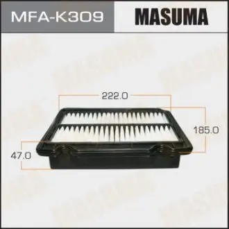 Повітряний фільтр A0437 LHD CHEVROLET/ AVEO/ V1200, V1400 04- (1/40) MASUMA MFAK309