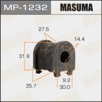 Втулка стабілізатора /rear/ ES200, ES250/ ASV60L, ASV61L [уп.2] MASUMA MP1232