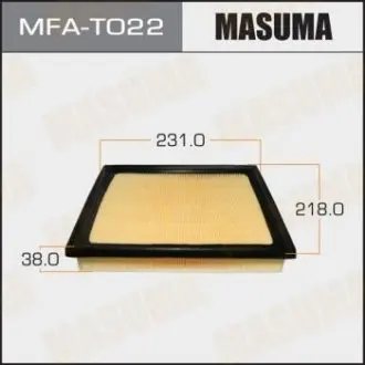Повітряний фільтр A-1036 RX450H/ GYL10L, GYL15L (1/40) MASUMA MFAT022