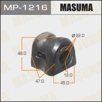 Втулка стабилизатора /front/ CIVIC 08- [уп.2] MASUMA MP1216 (фото 1)
