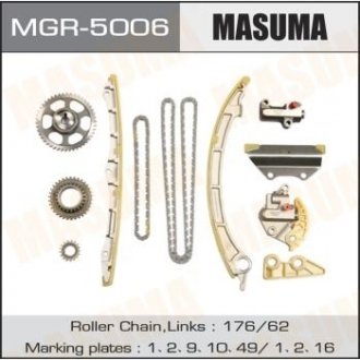 Комплект для замены цепи ГРМ, K24A, K24Z3 MASUMA MGR5006 (фото 1)