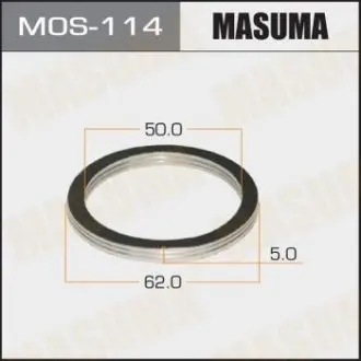 Кільце глушника 50 х 62 (уп.20 шт) MASUMA MOS114