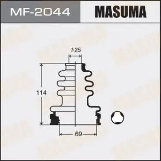 Пыльник ШРУСа MF-2044 MASUMA MF2044