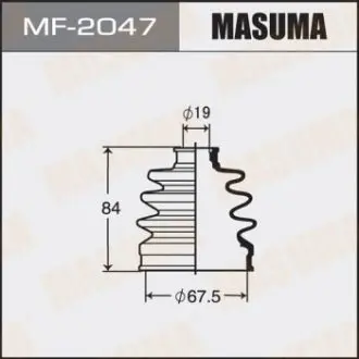 Фото запчасти Пыльник ШРУСа MF-2047 MASUMA MF2047 Пыльник ШРУСа MF-2047 MASUMA MF2047