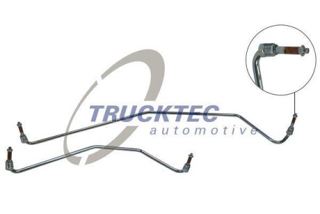 Трубки рульової рейки (к-кт.) 06- TRUCKTEC TRUCKTEC AUTOMOTIVE 02.37.904