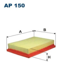 Фільтр повітря FILTRON AP 150 (фото 1)