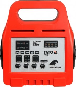 Зарядное устройство для аккумулятора YATO YT-8301
