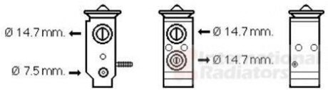 Клапан кондиционера VAN WEZEL 82001292