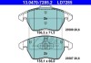 Гальмівні колодки, дискові ATE 13.0470-7285.2 (фото 1)