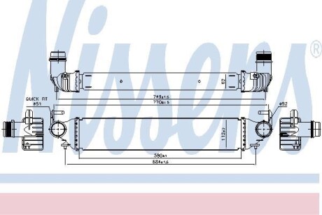 Інтеркулер NISSENS 96166