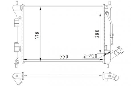 Радиатор NRF 59292