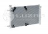 Радиатор кондиционера 2170 PANASONIС с ресивером LUZAR LRAC 01272 (фото 2)