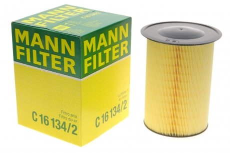 Фильтр воздушный FORD FOCUS 04-, VOLVO S40 04- (MANN) MANN-FILTER MANN (Манн) C16134/2