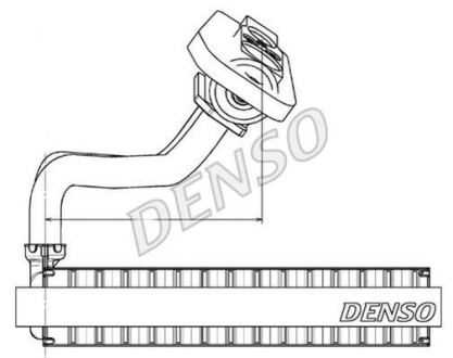 Випаровувач, кондиціонер DENSO DEV09020