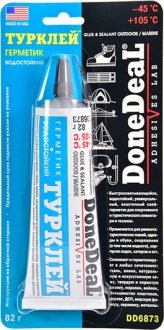 Турклей, клей-герметик водостійкий, DoneDeal 82 г DONE DEAL DD6873