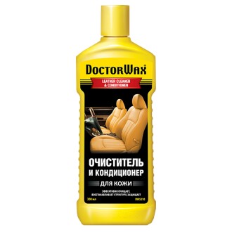 Очисник салону DoctorWax Leather для пластика/шкіри/гуми/ 300 мл DOCTOR WAX DW5210