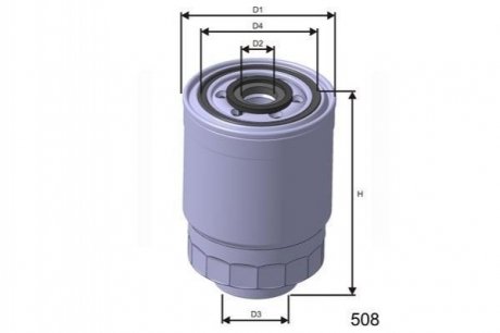 Фильтр топливный MISFAT M374 (фото 1)