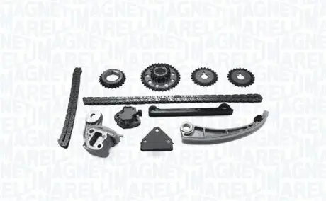 Комплект ГРМ (ланцюг + шестерня) SUZUKI BALENO, GRAND VITARA I, GRAND VITARA II, VITARA 1.8/2.0/2.0D 03.96-02.15 MAGNETI MARELLI 341500000330