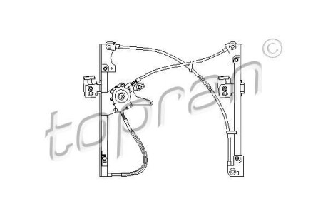 Стеклоподъемник TOPRAN 107389