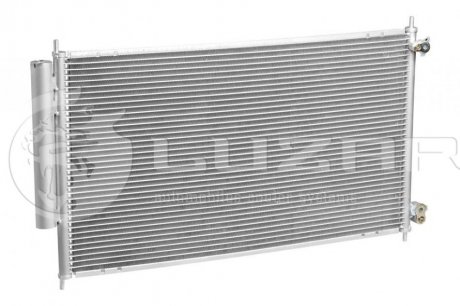 Радиатор кондиционера Accord 2.0/2.4 (03-) АКПП/МКПП с ресивером LUZAR LRAC 23BB