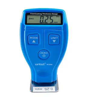 Товщиномір лакофарбових покриттів Fe/nFe, 0-1800мкм WINTACT WT200A
