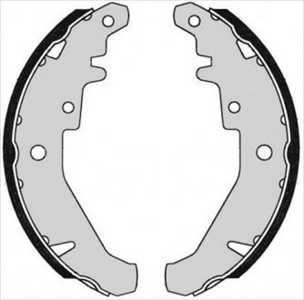 Тормозные колодки барабанные, к-кт. STARLINE BC 07310