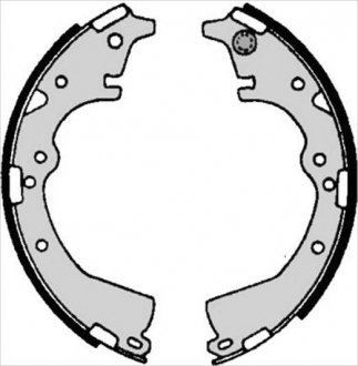 Тормозные колодки барабанные, к-кт. STARLINE BC 06970