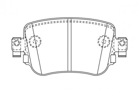 Тормозные колодки STARLINE BD S916