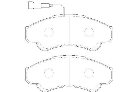 Тормозные колодки WAGNER WBP23919A