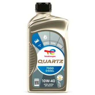 Олива моторна QUARTZ DIESEL 7000 10W-40 1л TOTAL 214111