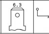 Датчик давления масла (0,3bar/1 конт./чёрный) Kia Carens II/Lancer/Camry 1.0-3.5 82- 6ZF007392-001 HELLA 6ZF 007 392-001 (фото 2)