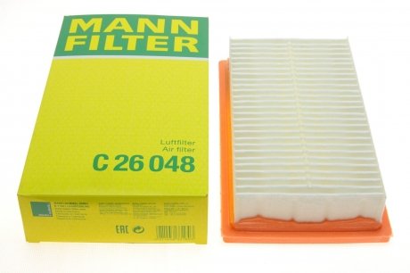 Фільтр повітря -FILTER C 26 048 MANN (Манн) C26048 (фото 1)