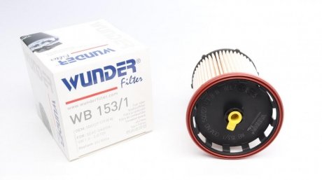 Фільтр паливний VW Golf VII 1.6/2.0TDI 12- (h-102mm) FILTER WUNDER WB 153/1